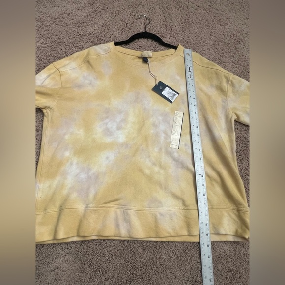 NWT new with tags universal thread target tie dye sweatshirt yellow large cotton - Picture 10 of 11